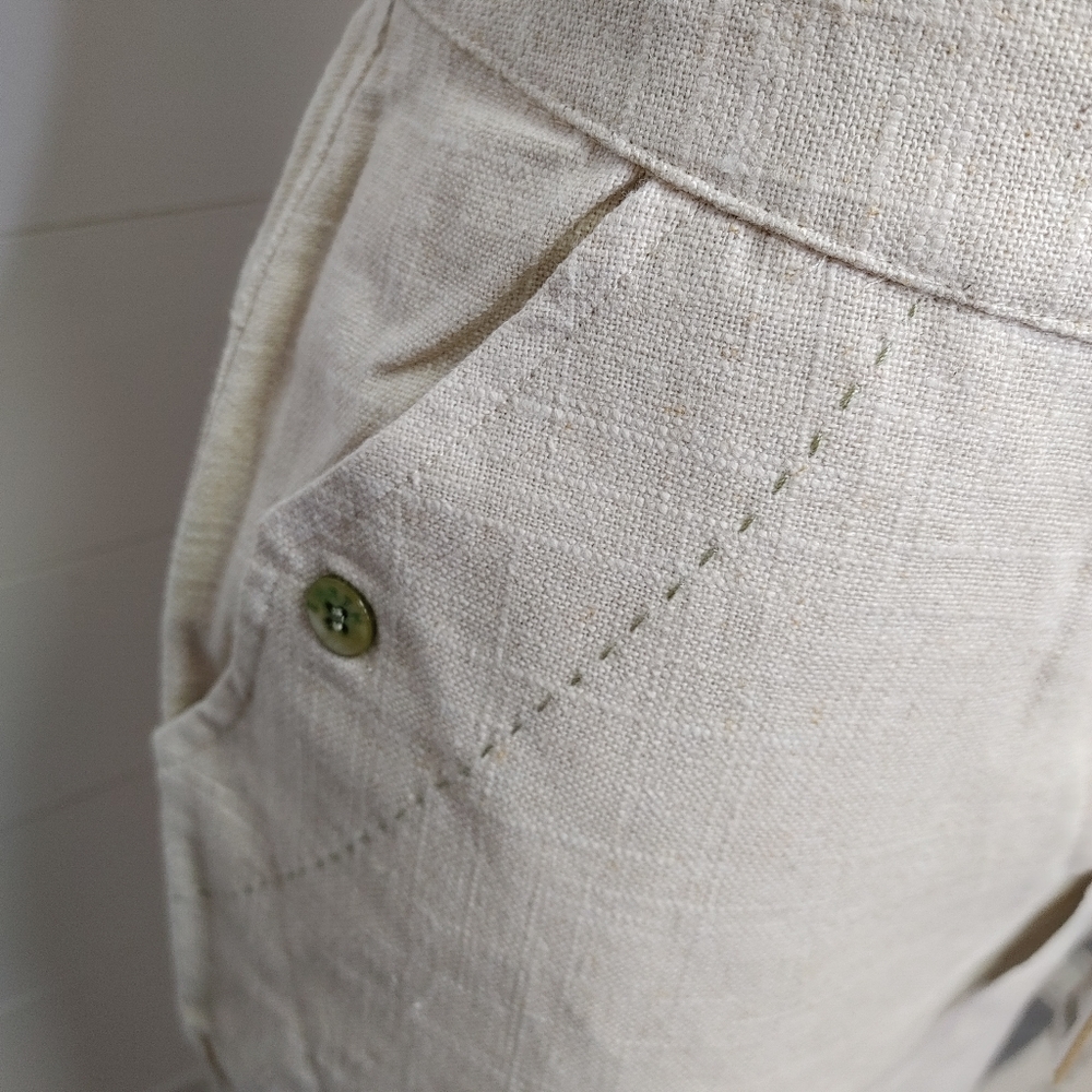 The Earth Collection linen & cotton wide leg pants - Picture 5 of 11